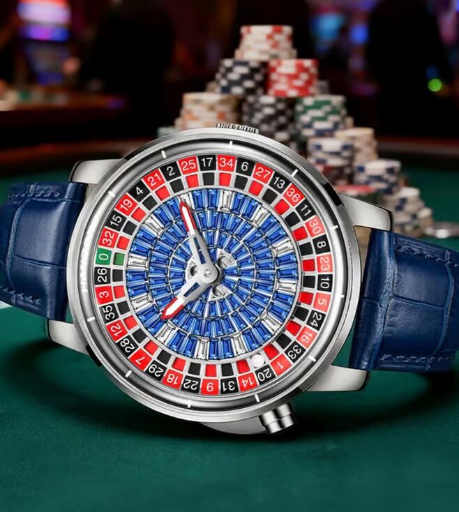 Hanboro Casino Series Roulette Royale Automatic Men 45.5 mm 1001-2
