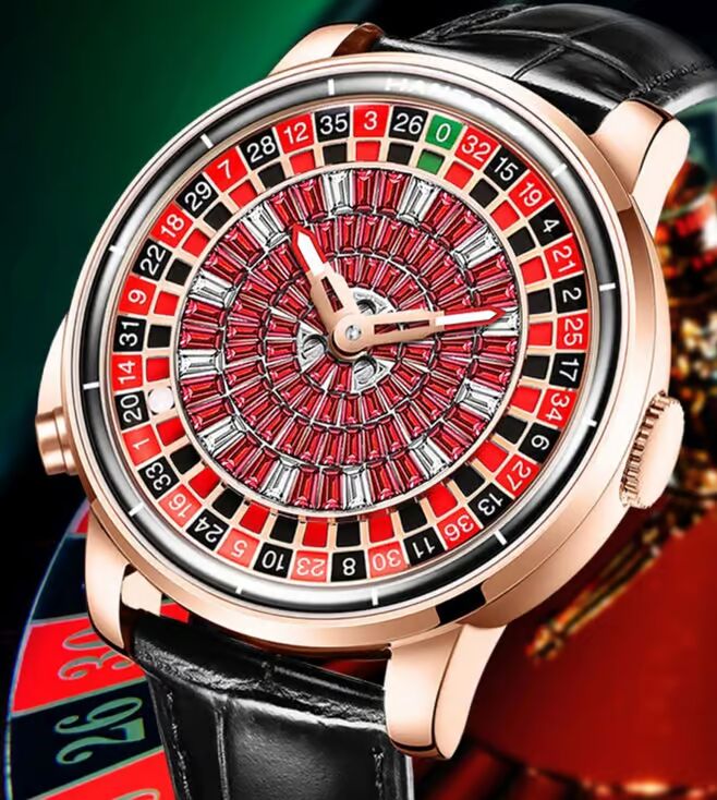 Hanboro Casino Series Roulette Royale Automatic Men 45.5 mm 1001-2