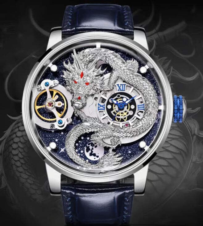 Hanboro Zodiac Series Dragon's Legacy Edition Japanese Automatic Men 45.5 mm 1018