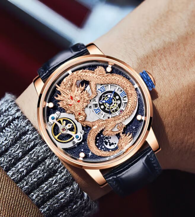 Hanboro ZODIAC SERIES Dragon s Legacy Japanese Automatic Men 45.5 mm 1018