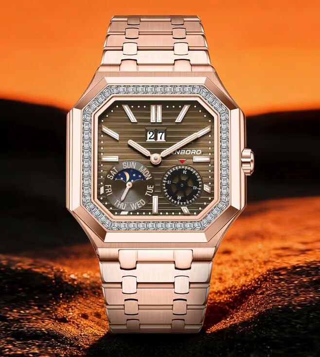 Hanboro Meridian Automatic Multifunction Men 38 mm 824-2