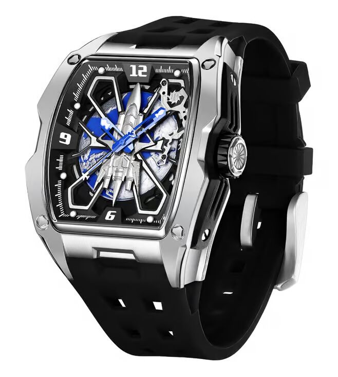 Hanboro Falcon X Series Aviation-Inspired Astroworld Collection Japanese Automatic Men 42 mm 933