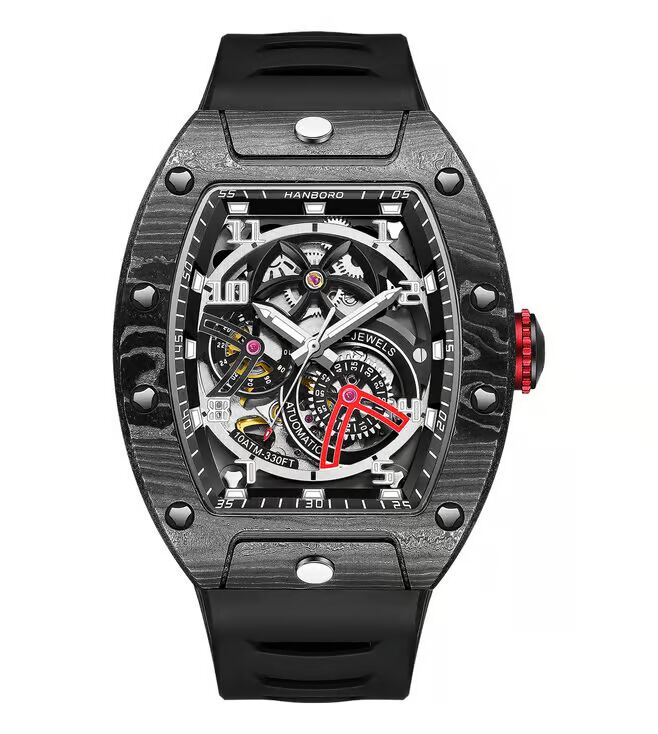 Hanboro Grand PRIX CarbonX ChronoTech Japanese Automatic Men 42 mm 945
