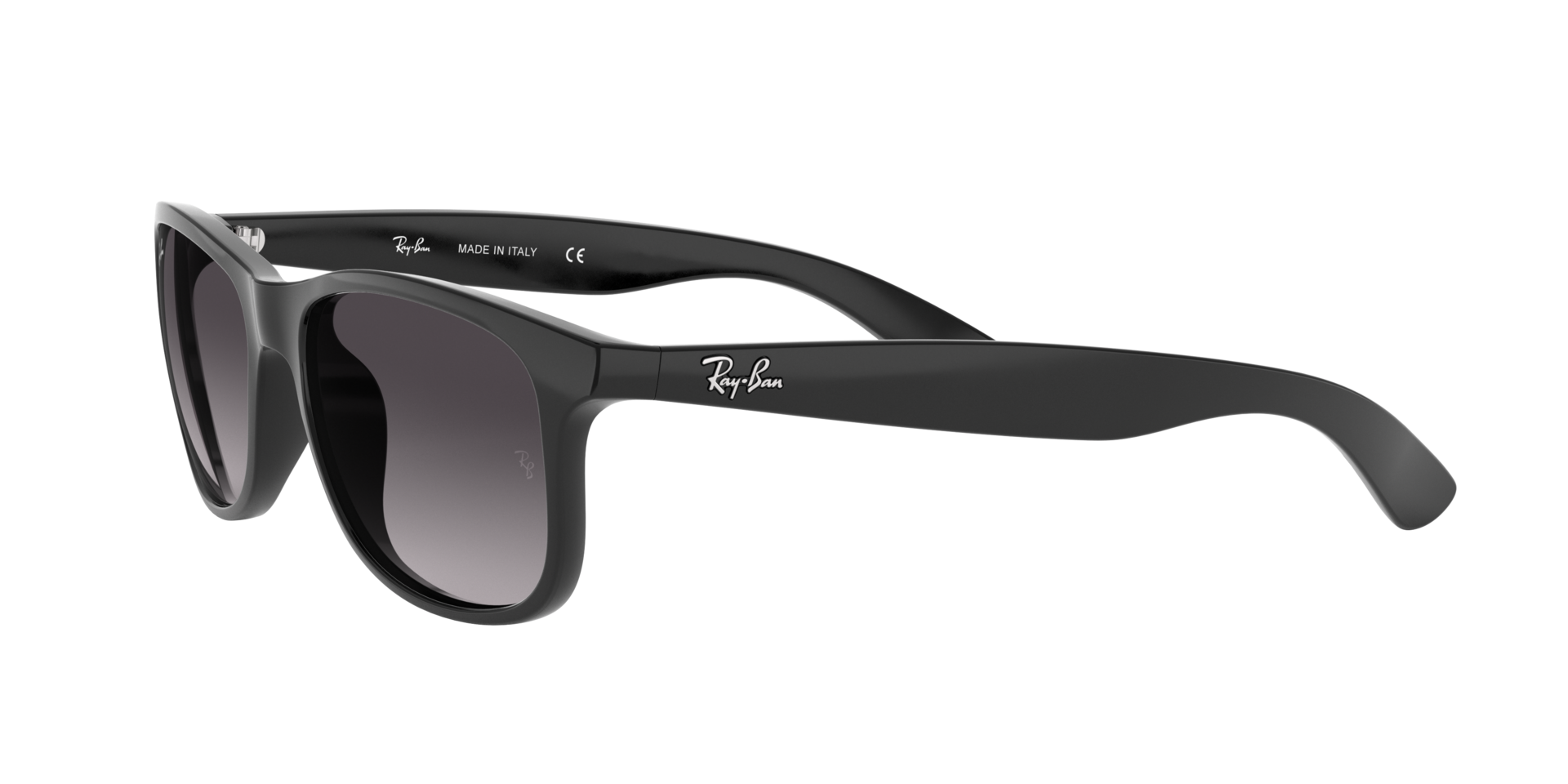 RAYBAN Gradient Grey Lens Square Sunglasses