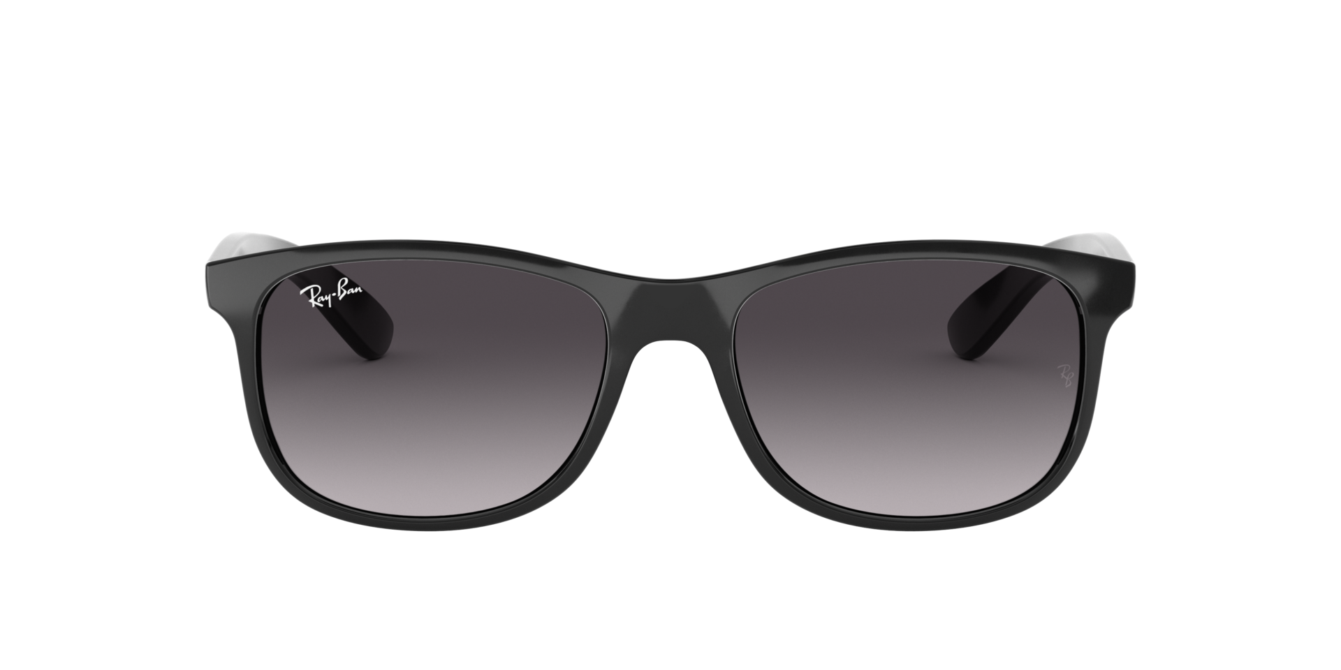 RAYBAN Gradient Grey Lens Square Sunglasses