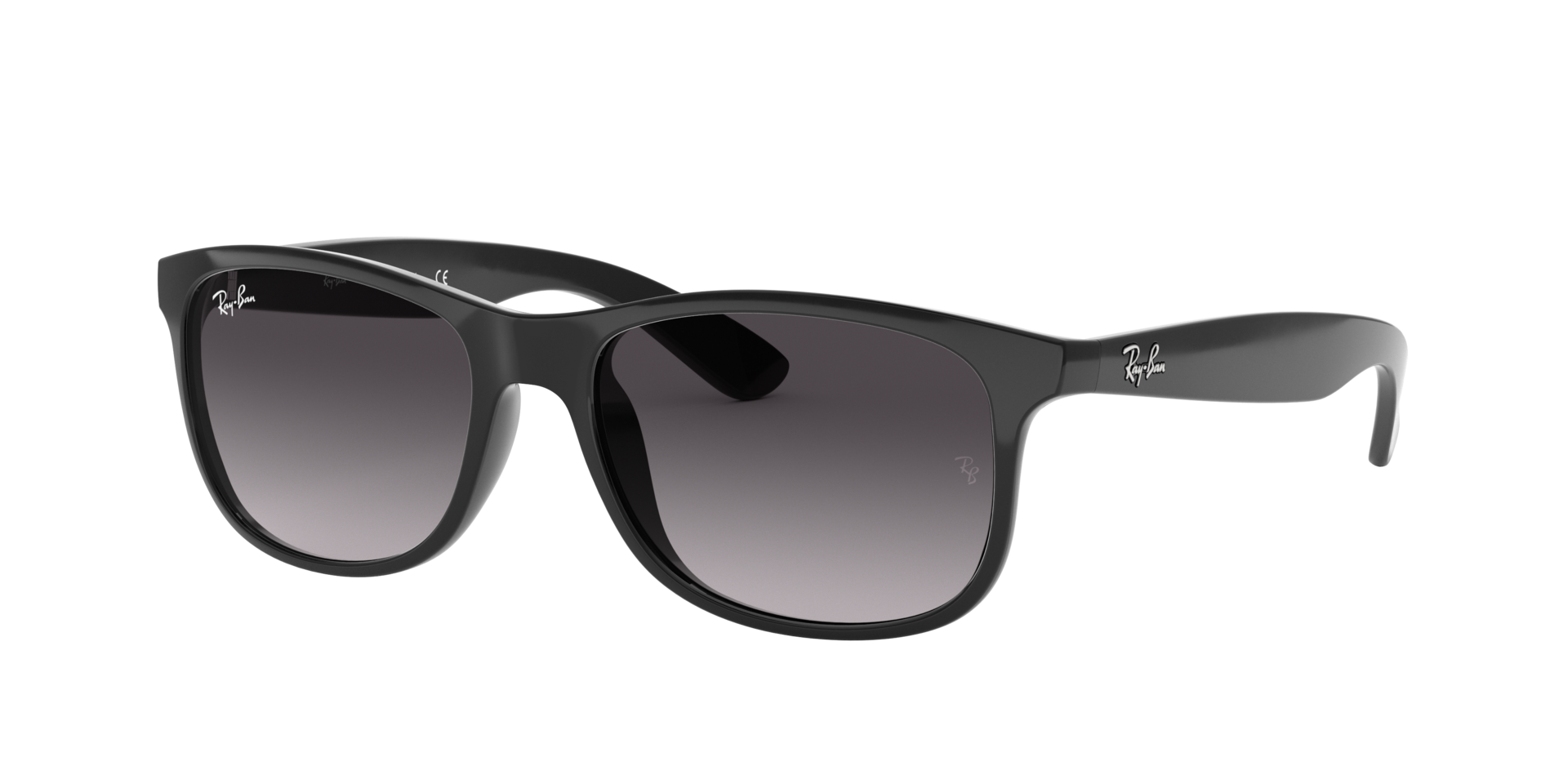 RAYBAN Gradient Grey Lens Square Sunglasses