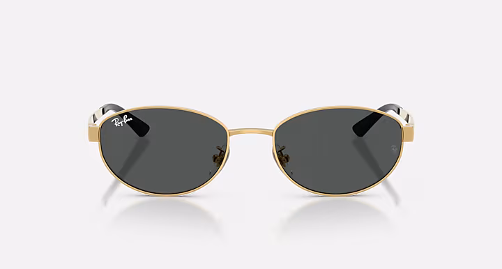 RAYBAN Arista Gold and Dark Grey
