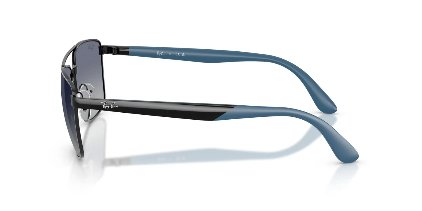 RAYBAN Core Blue Gradient Rectangular Unisex Sunglasses