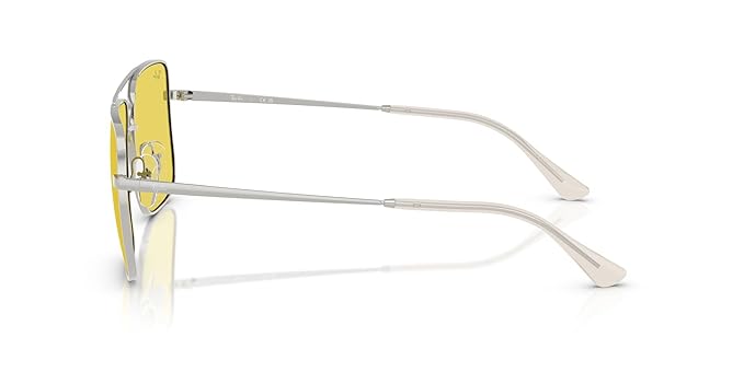 Ray-Ban Unisex UV Protected Yellow Lens Square Sunglasses