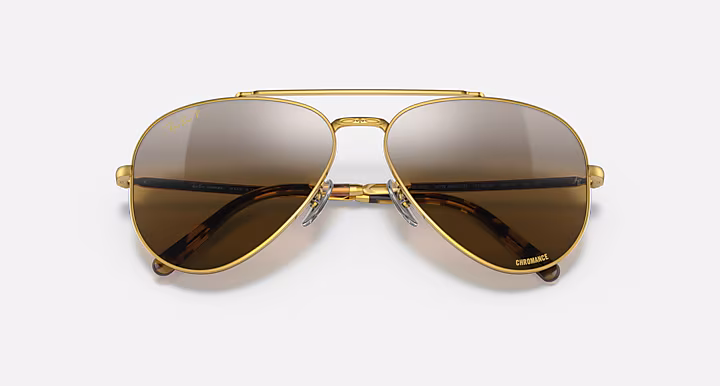 RAYBAN NEW AVIATOR POLARIZED+ LENSES