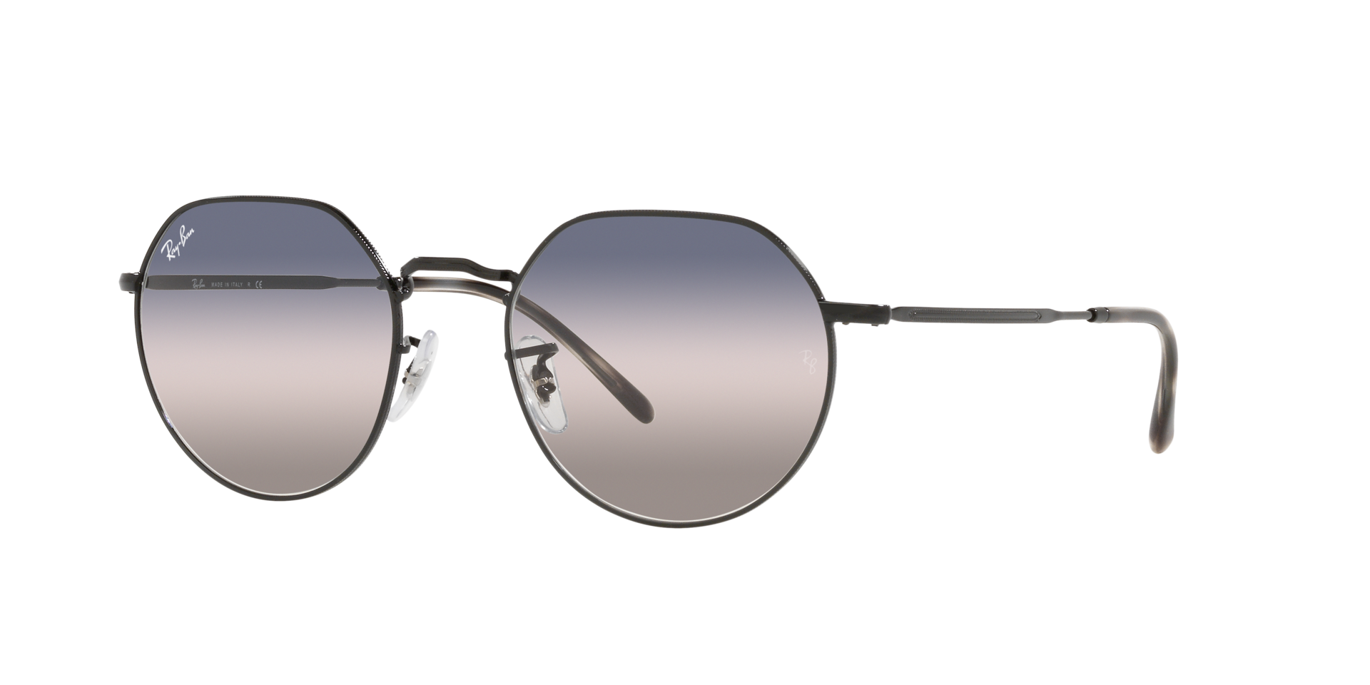RAY-BAN Unisex Polarized Grey Lens Irregular Sunglasses