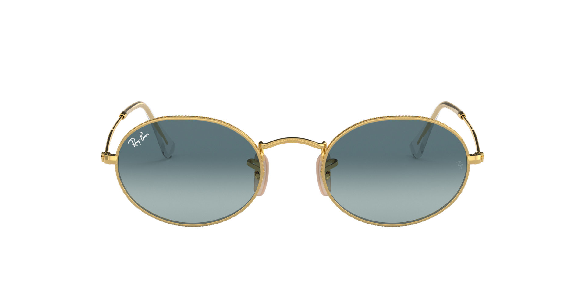 RAYBAN OVAL FLAT LENSES SUNGLASSES