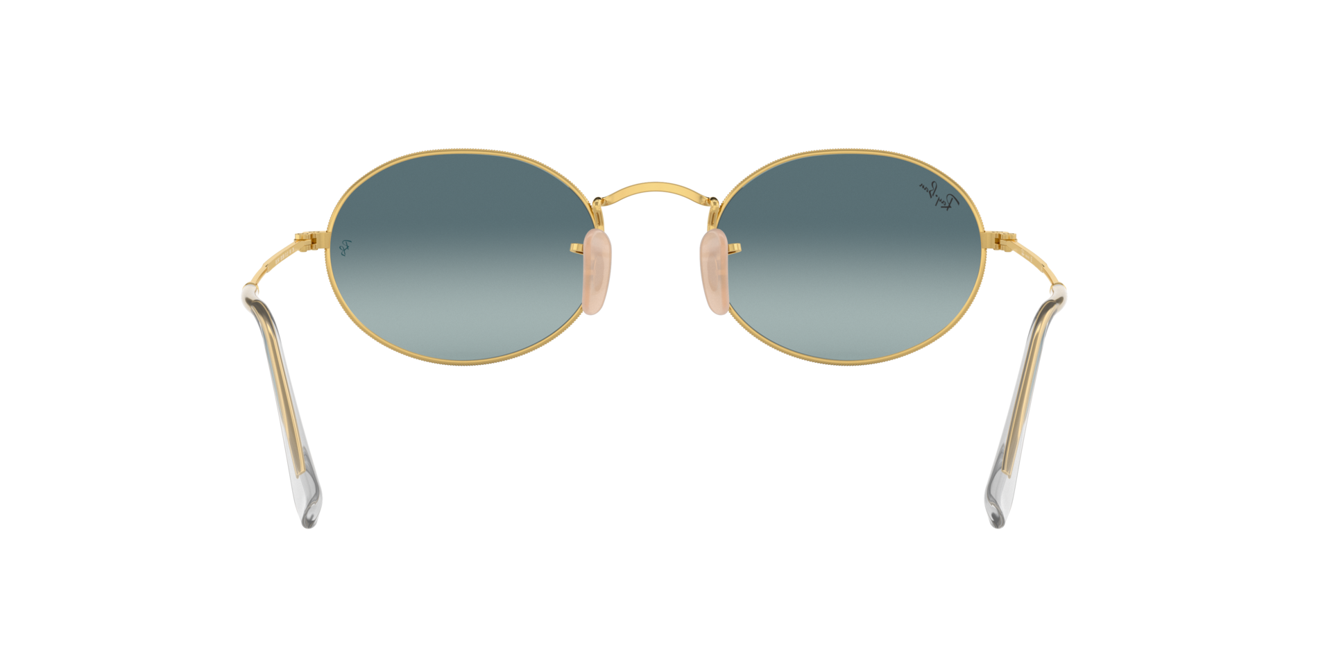 RAYBAN OVAL FLAT LENSES SUNGLASSES