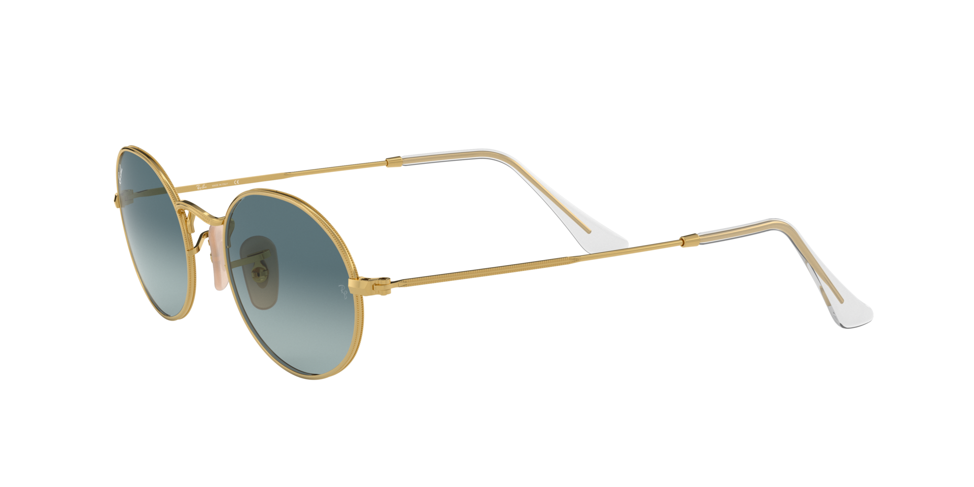 RAYBAN OVAL FLAT LENSES SUNGLASSES