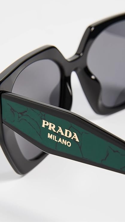 Prada  Men's Multi-coloured Glass