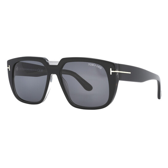 Tom Ford Oliver Smoke Square Men's