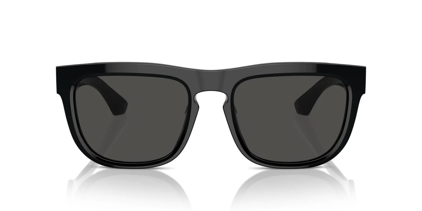 Burberry Square sunglasses in Black Top On Vintage Checkered Pattern