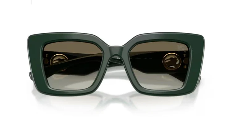 BURBERRY Sunglasses Frame Size 51mm 140mm 20mm GREEN Women
