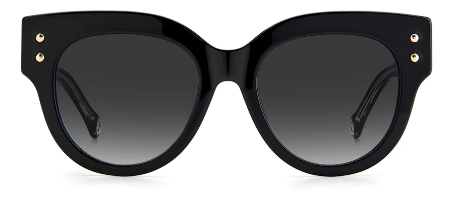 Carolina Herrera Black/ Dark Grey Shaded Lens