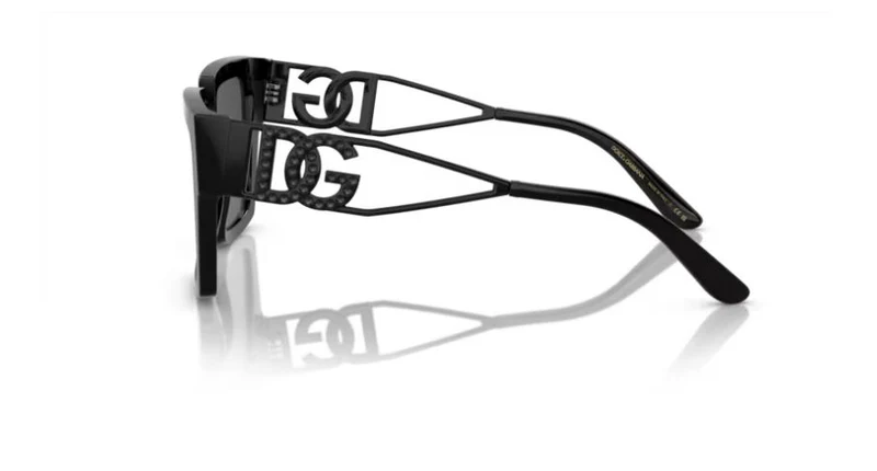 DOLCE & GABBANA WOMEN'S SUNGLASSES BLACK