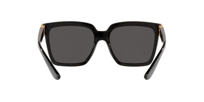 Dolce & Gabbana Sunglasses BLACK w/DARK GREY 56mm