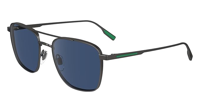 Lacoste Matte Dark Gunmetal