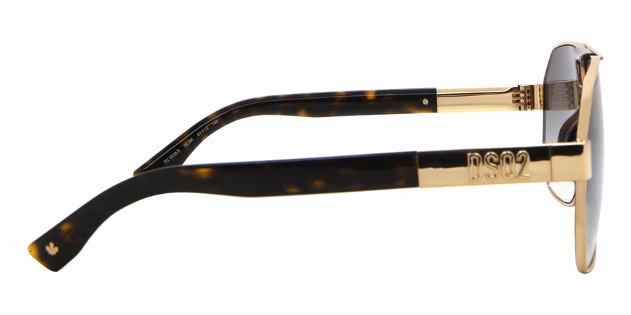 Dsquared2 Pilot Gold Sunglasses
