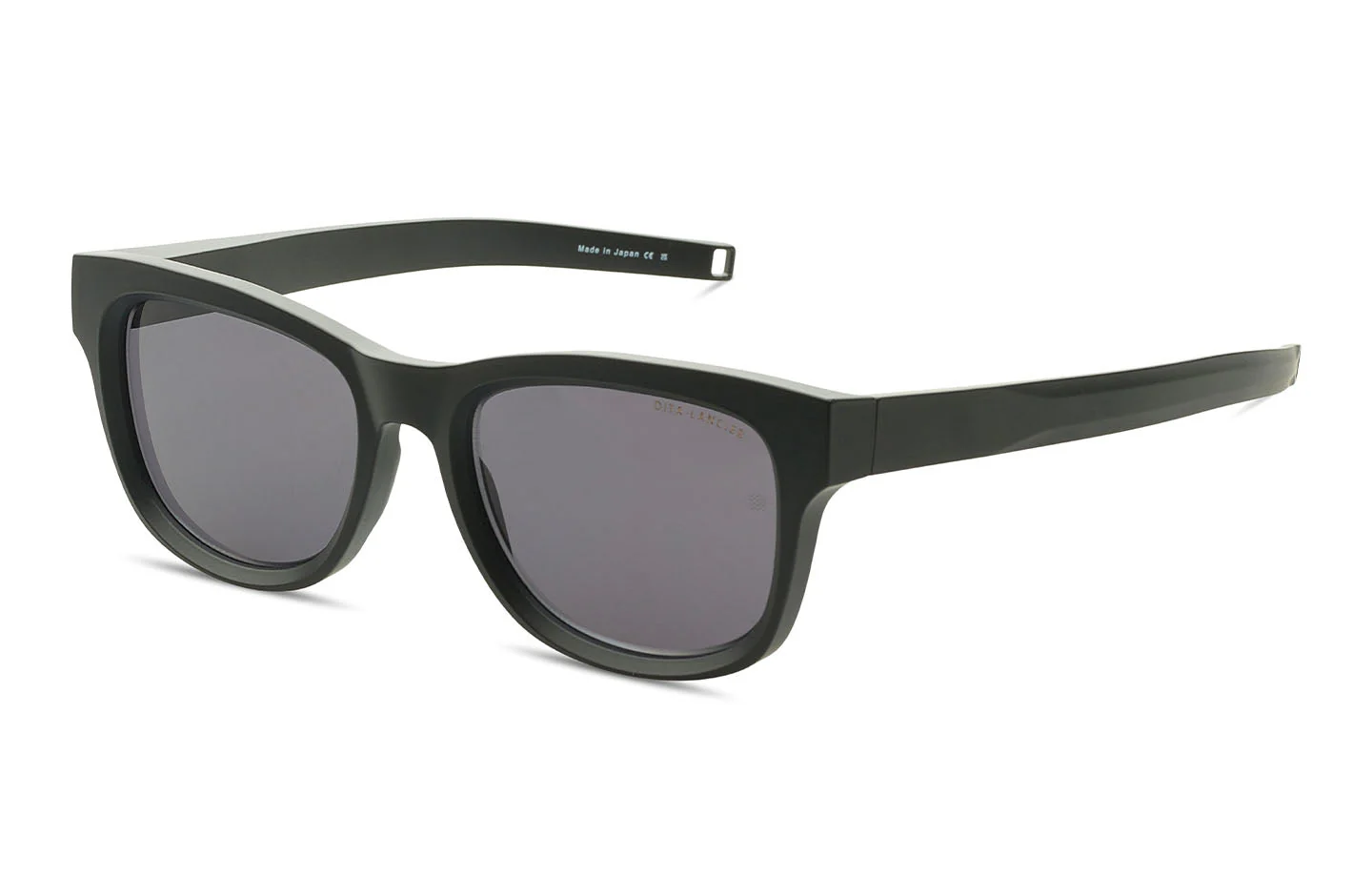 DITA Matte Black Sunglasses For Men