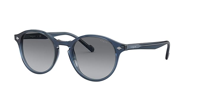 Vogue Eyewear Men Gradient Grey Lens Phantos Sunglasses