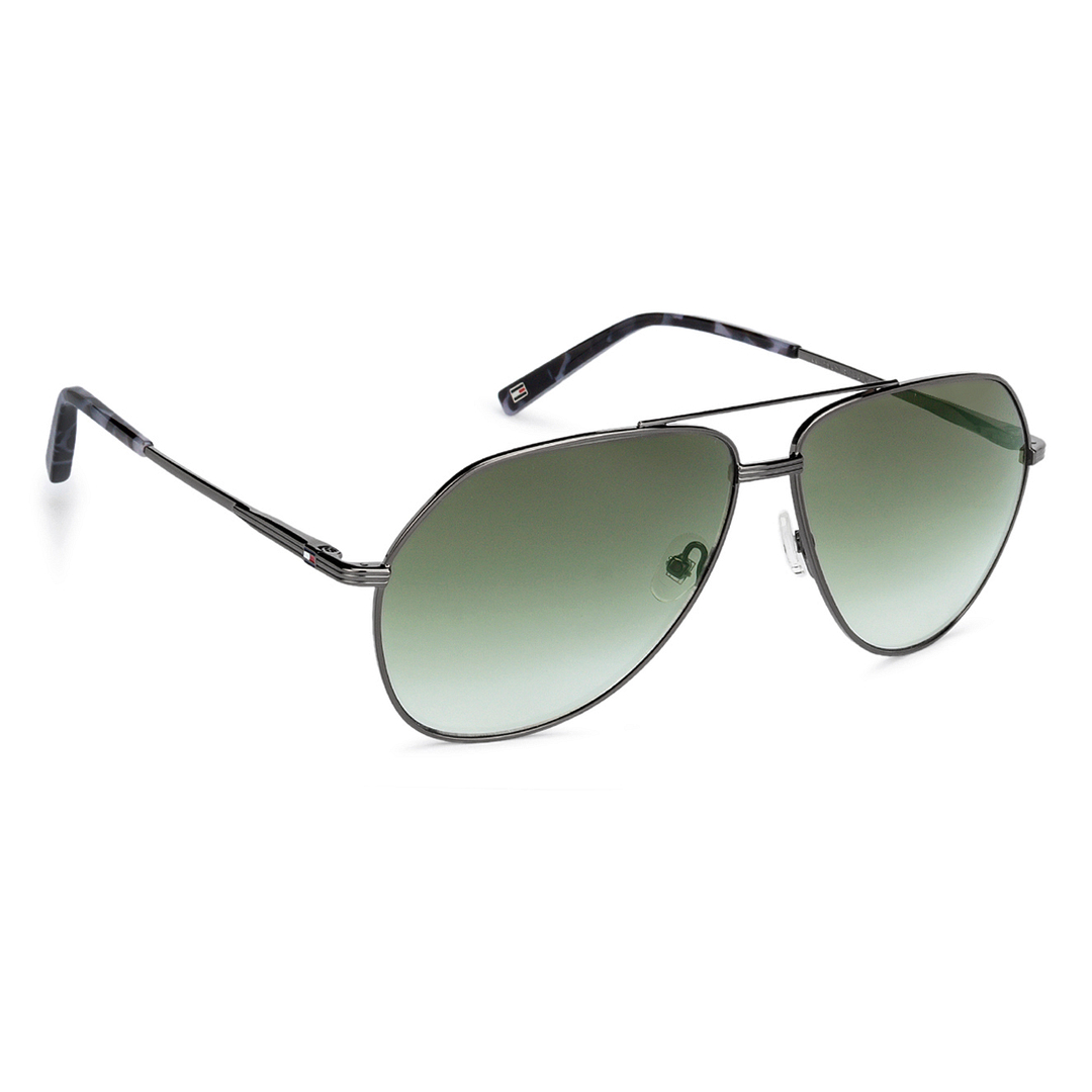 Tommy Hilfiger Gunmetal Full Rim Aviator