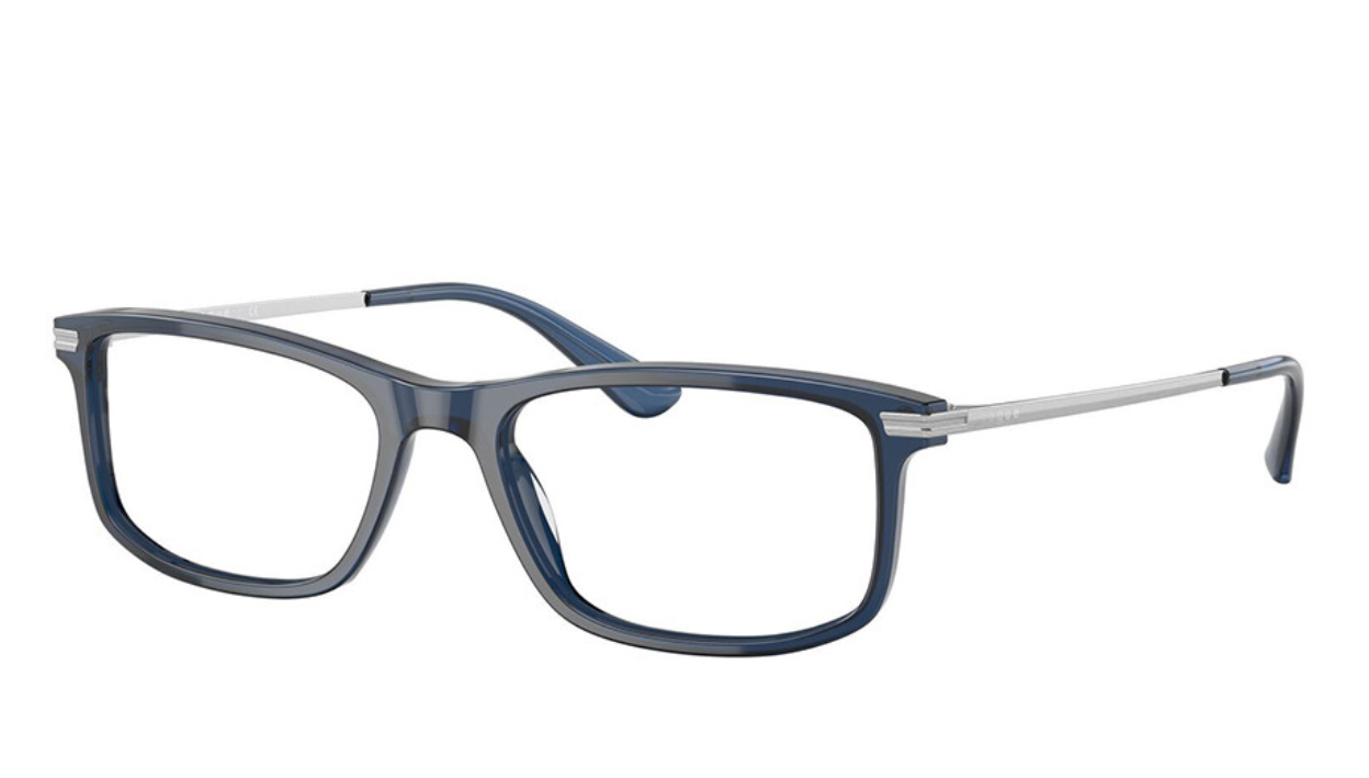 Vogue Eyewear Men Rectangle Blue Frames