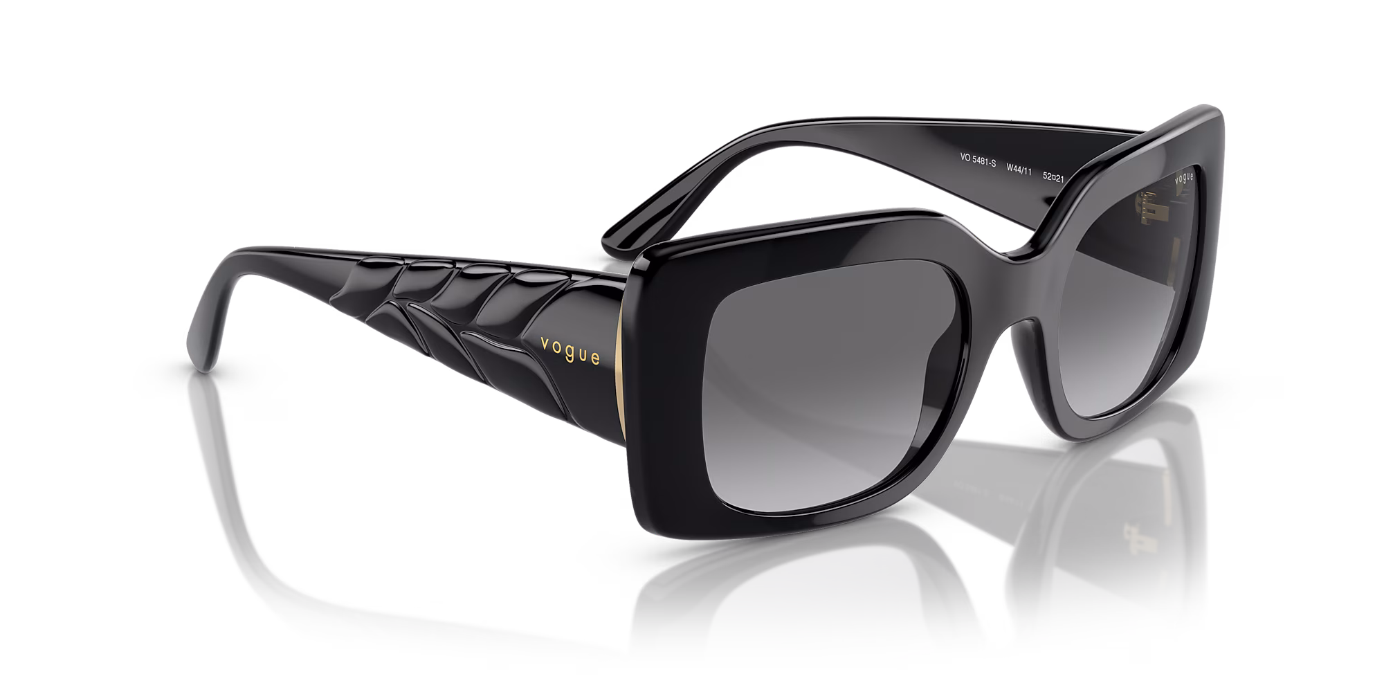 Sunglasses - Black - Gradient Grey - Injected FOR FEMALE