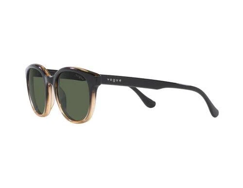 Vogue Eyewear Men UV Protected Green Lens Phantos Sunglasses