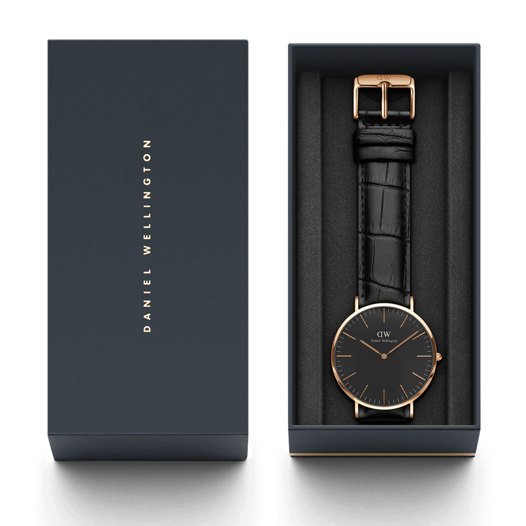 Daniel Wellington Classic Analog Black Dial Men's Watch