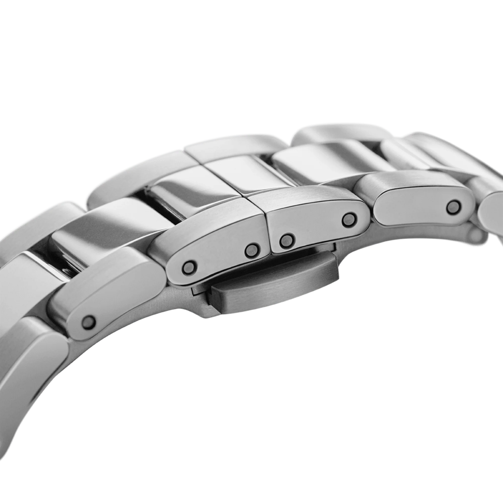 DANIEL WELLINGTON Iconic Link - Silver watch with White dial 36mm, UNISEX WATCH