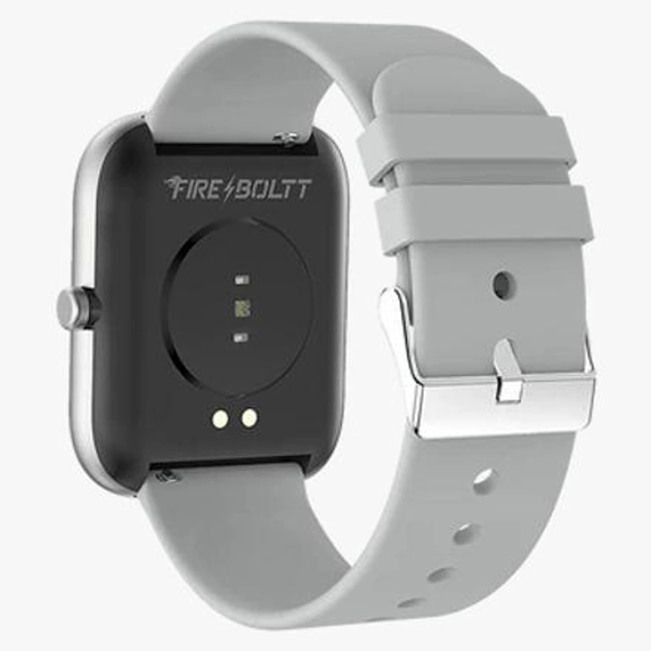 fire boltt Dazzle Plus Smartwatch (Silver Strap, 1.83'')