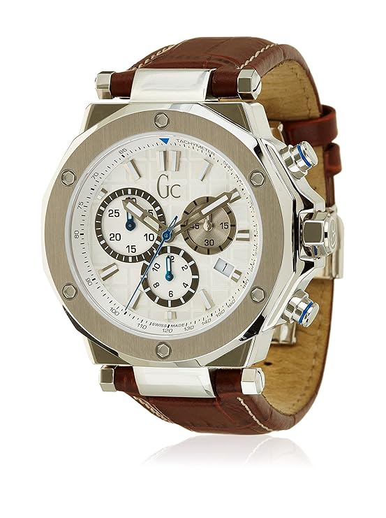 Gc Analog Silver Dial Men's Watch - X72001G1S