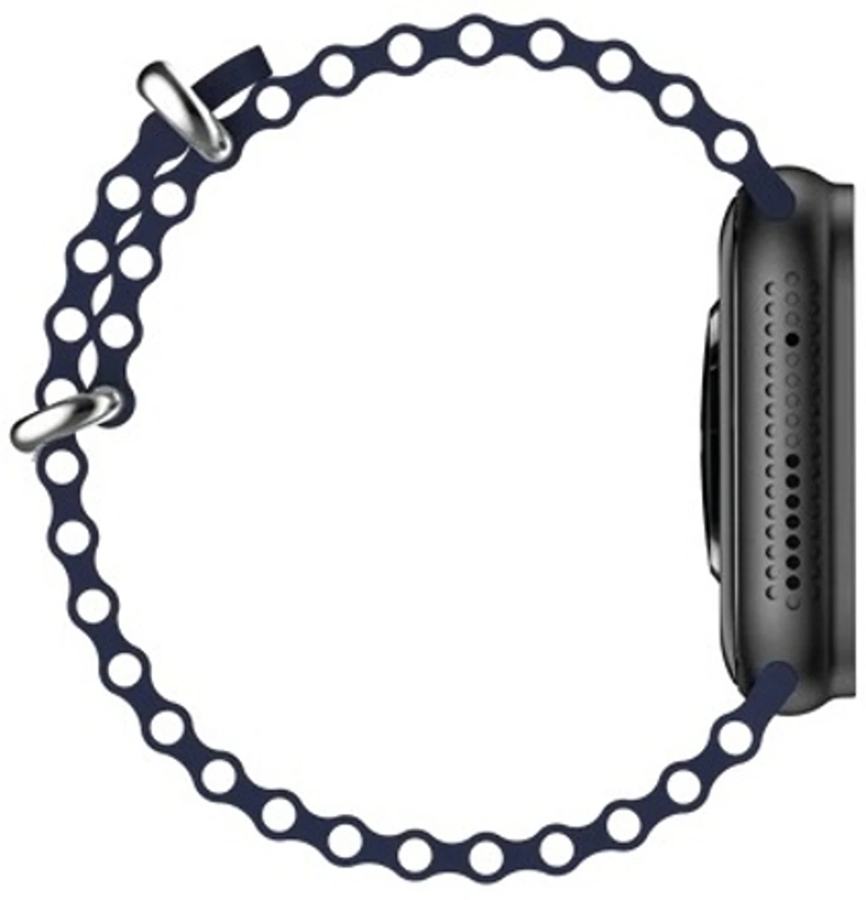 fire boltt 49.8mm BSW105-Warrior HD Display With Inbuilt games & Bluetooth Calling Smartwatch (Blue Strap, Free Size)