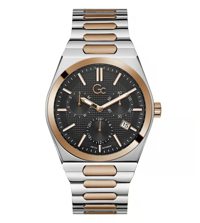 Guess Collection Prodigy Black Round Dial Analog Men Watch