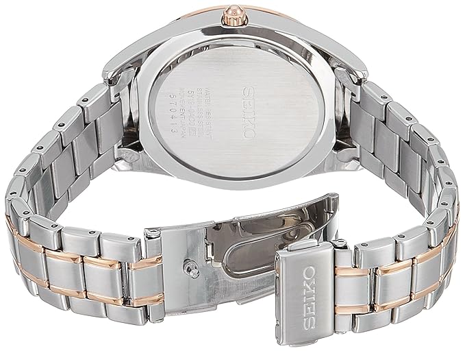 Seiko Lord Chronograph White Dial Women's Watch