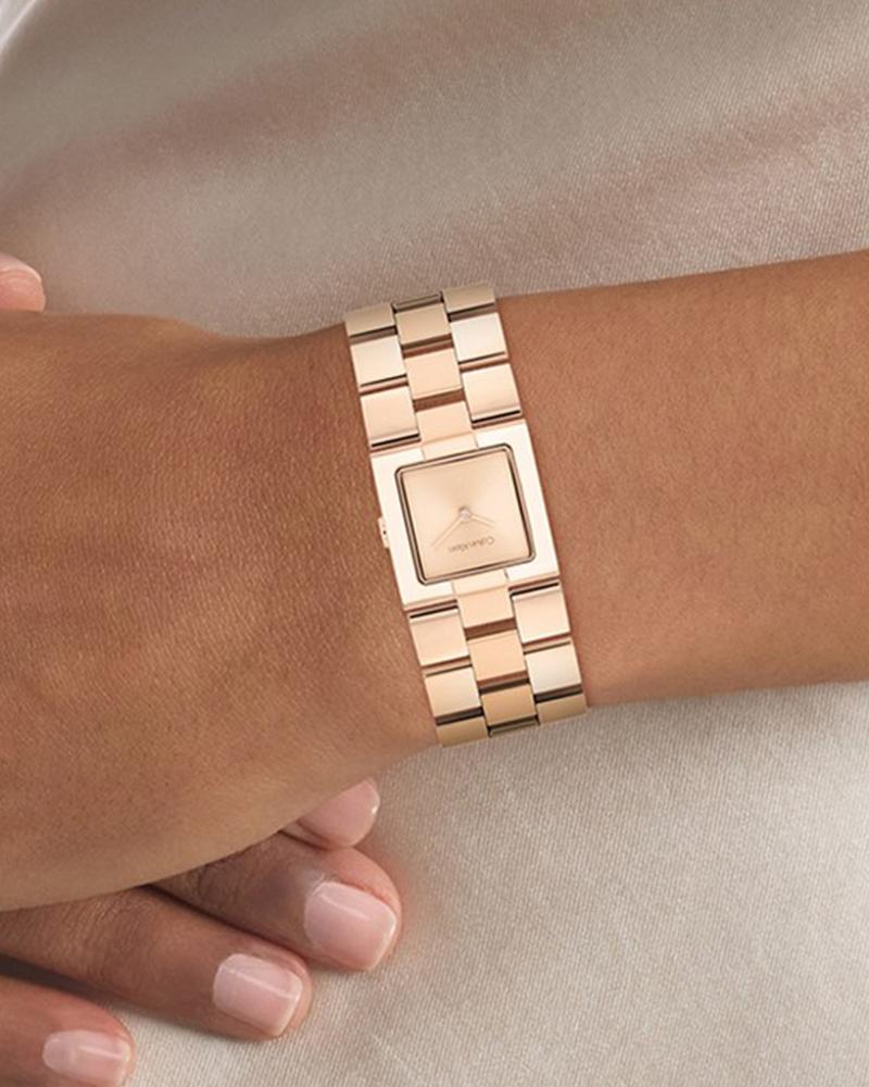 Calvin Klein Ck Meridian Qtz Basic Slim Square Dial Women's Watch