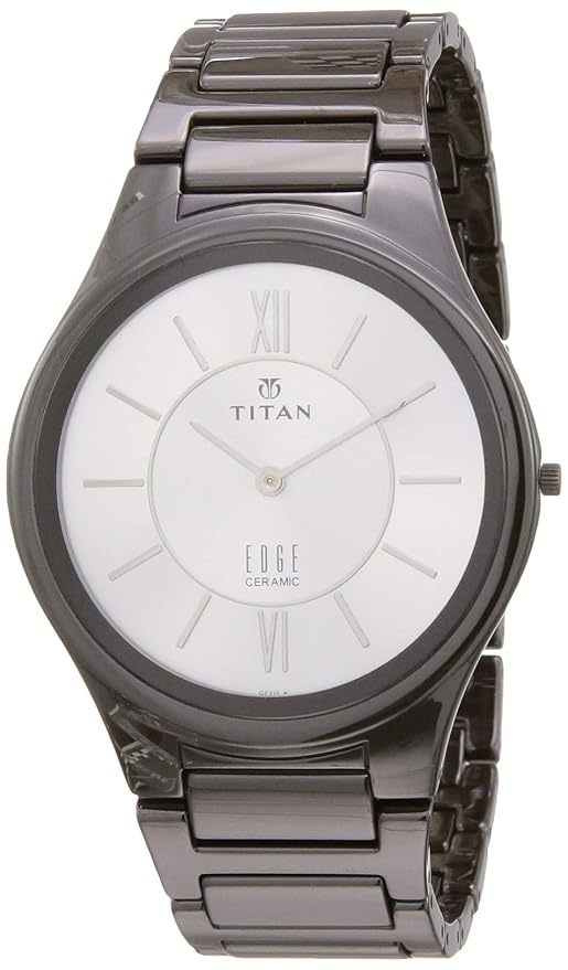 Titan Analog Silver Dial Men Watch