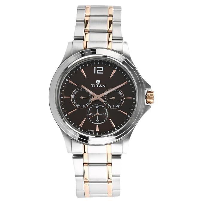Titan Neo Analog Black Dial Men's Watch