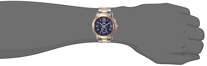 Titan Regalia Rome Analog Blue Dial Men's Watch