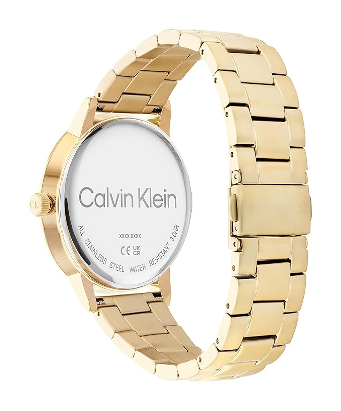 Calvin Klein Linked Analog Gold Dial Men's Watch