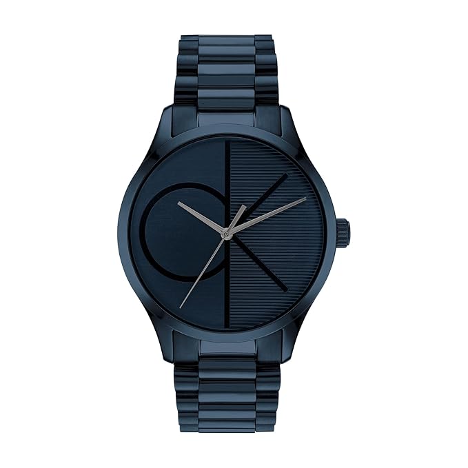 Calvin Klein Iconic Analog Blue Dial Unisex's Watch