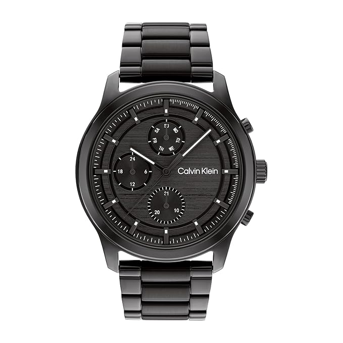 CALVIN KLEIN Sport Multi-Function Analog Black Dial Men's Watch