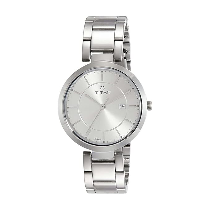 Titan Ladies Neo-Ii Analog Silver Dial Women's Watch