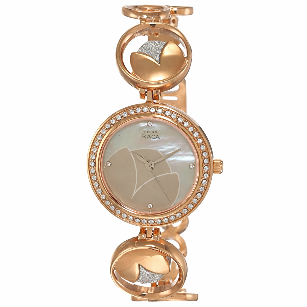 Titan Raga Analog Mother of Pearl Dial Women's Watch