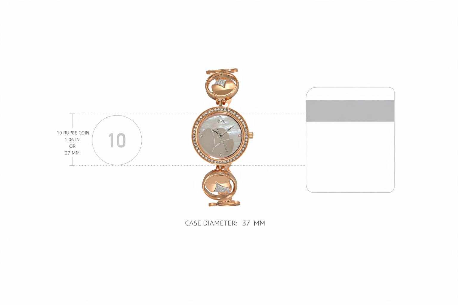 Titan Raga Analog Mother of Pearl Dial Women's Watch